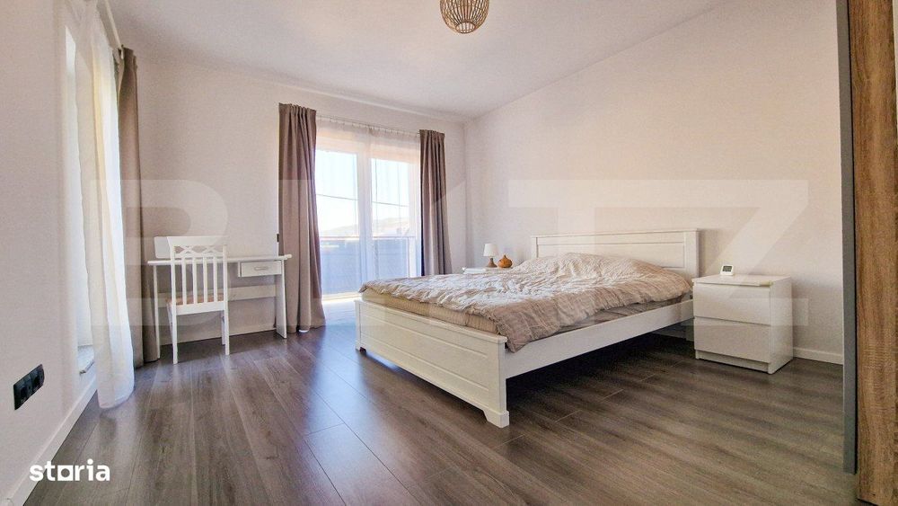 Duplex nou la cheie, 4 camere, 120mp, 200mp gradina, zona Dennver