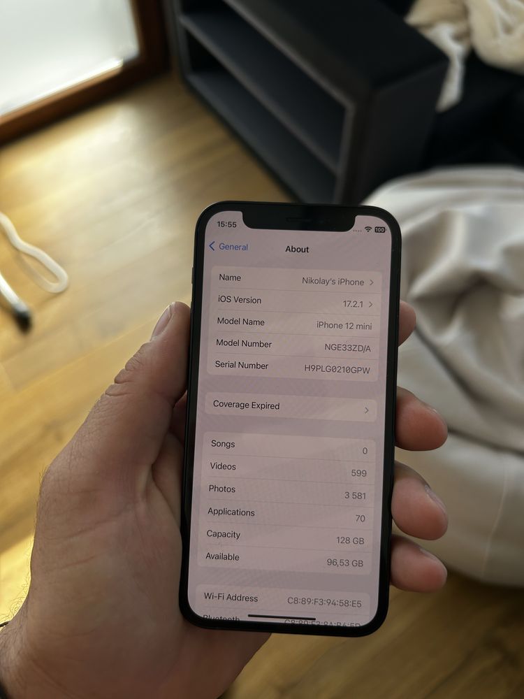 Iphone 12 mini 128 чисто нов