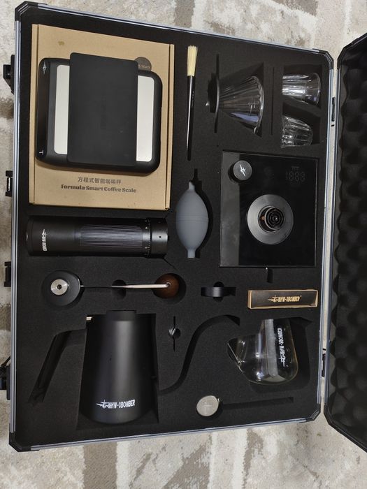 MHW-3BOMBER тактический кейс для приготовления кофе вручную