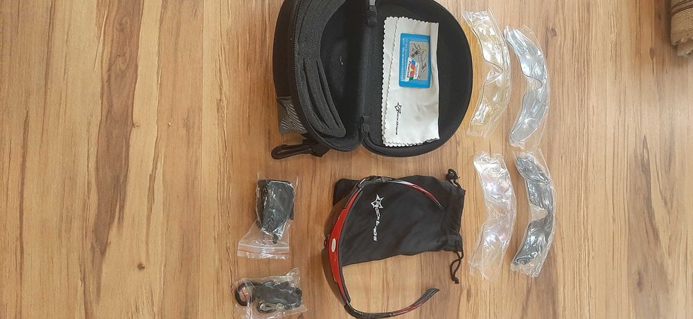 Ochelari ciclist Rockbros, set 5 lentile interschimbabile polarizate