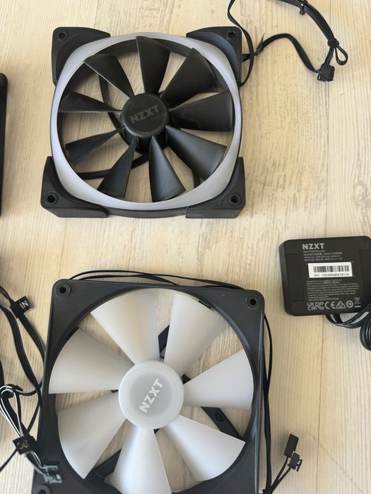 Комплект вентилатори NZXT + RGB контролер