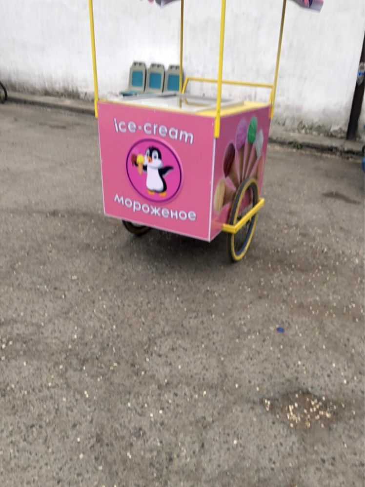 Велосипед-мороженое для бизнеса!
