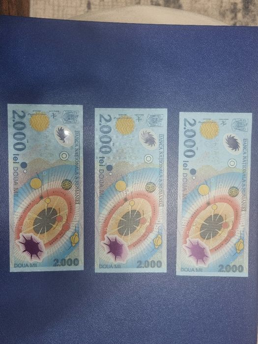 Bancnote Romanesti UNC, stare perfecta