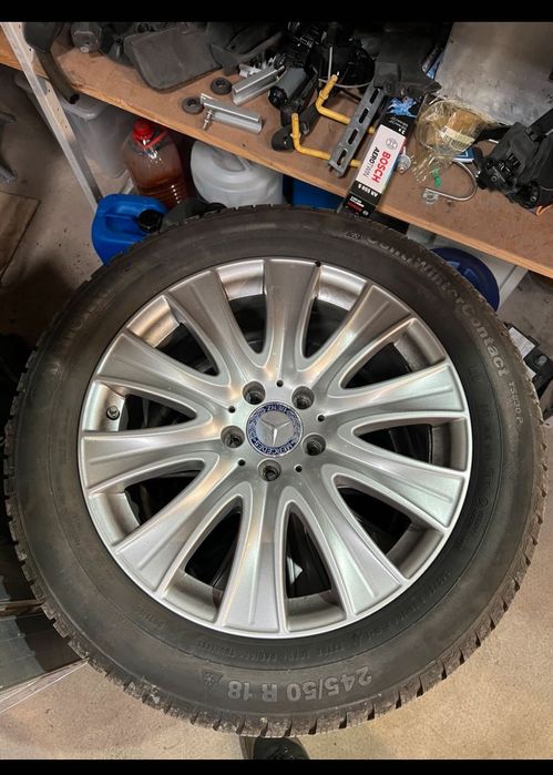 245/50 R18 W222 Джанти с гуми от s-class S500
