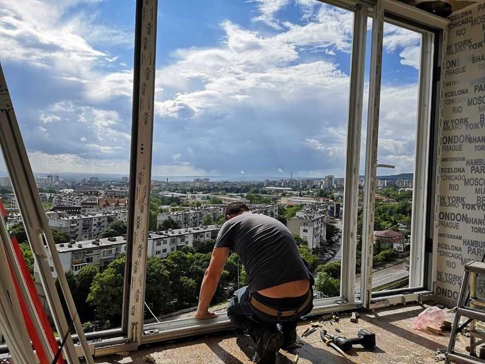 Ремонт и монтаж на дограма,външни щори,гаражни врати