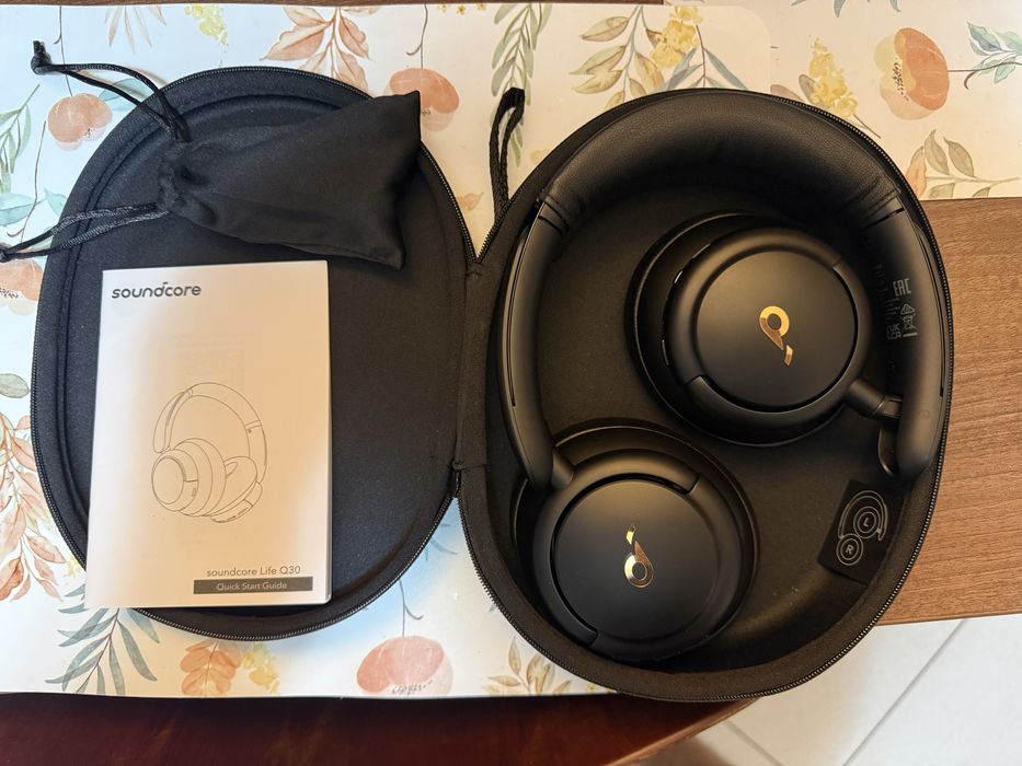 Casti Soundcore by Anker Life Q30 Hybrid noise, wireless, UPGRADED