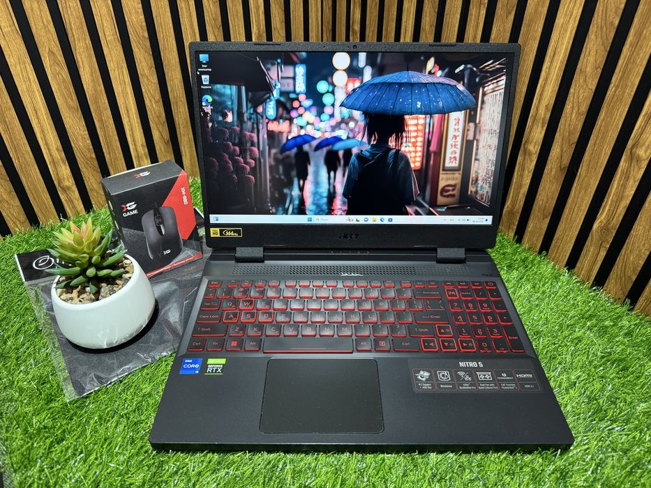 Рассрочка! Ноутбук Acer Nitro 5 Core i5 RTX3050-4GB SSD512GB Ram16GB