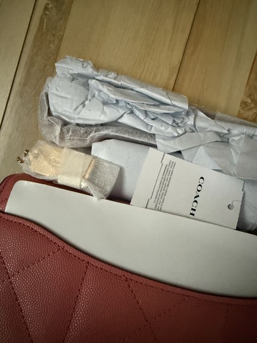 Geantă Coach Mini Klare Crossbody Roz