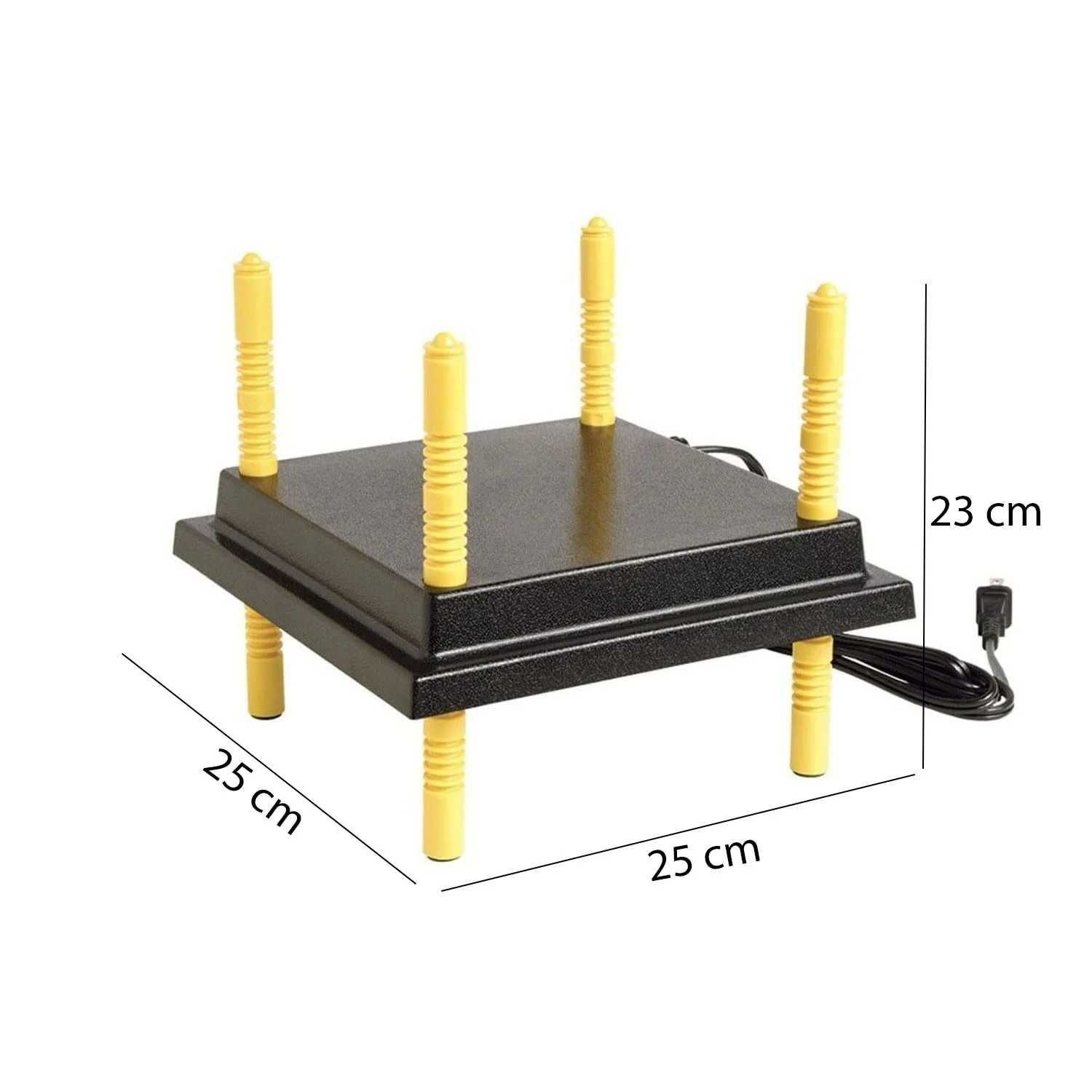 Нагревателни затоплящи плочи, Изкуствена квачка за пилета MS-25x25 см