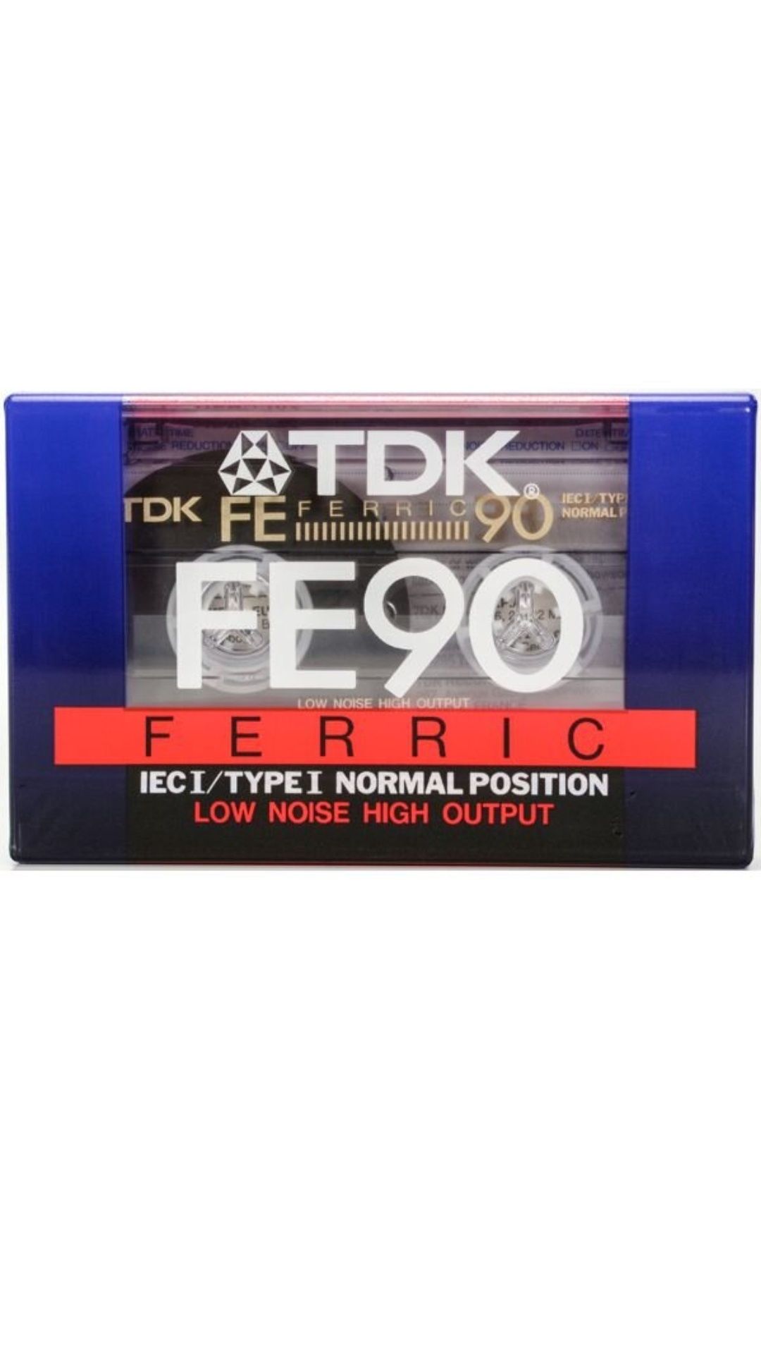 Магнитофонная кассета TDK FE Ferric 90 Type