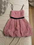 розова рокля zara, S,