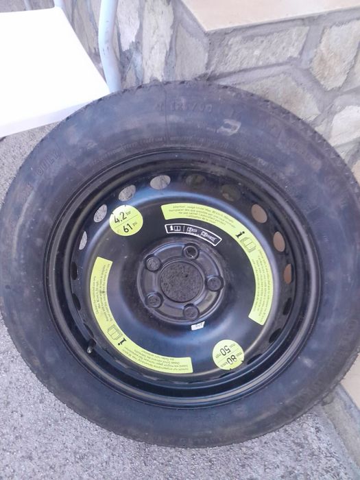 Резервна гума (патерица) 5x120 R16 - Mercedes-Benz