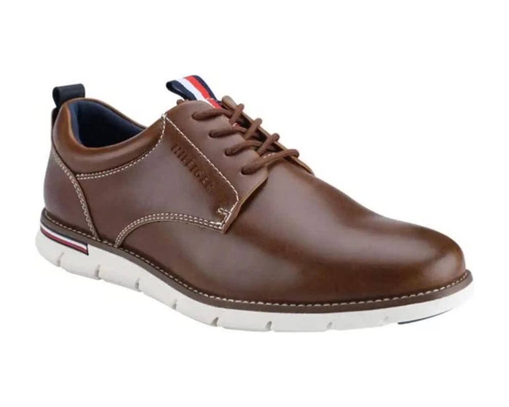 Tommy Hilfiger Men's Wray Oxford - Brown 42 размер оригинал