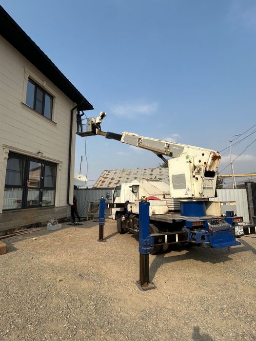 Услуги автовышки кобра АГП телескопический