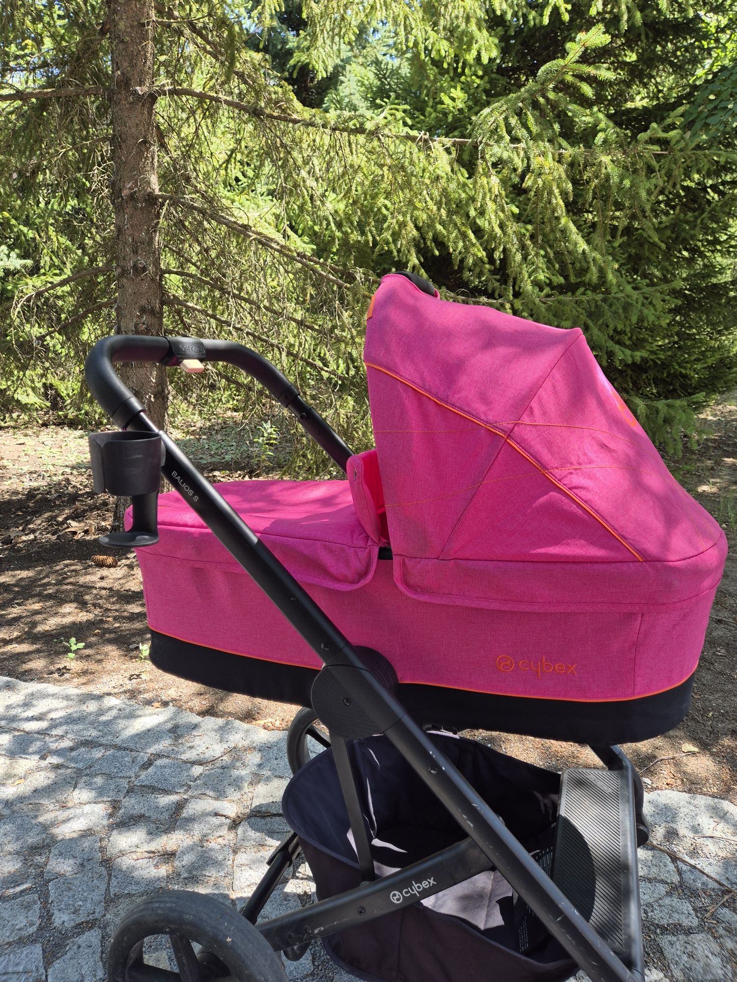Бебешка количка 3 в 1 Cybex Balios S Passion pinkk