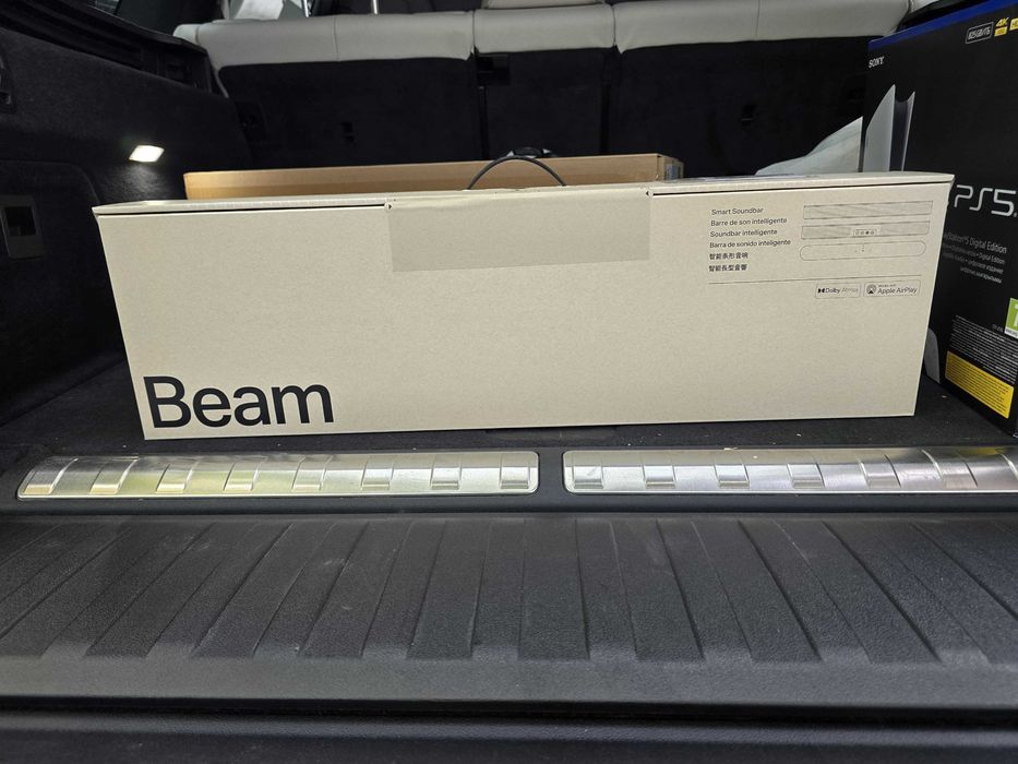 Soundbar Sonos Beam 2, Dolby Atmos, Negru, Sigilat, 2 Ani garantie