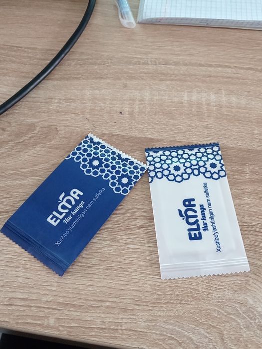 Влажные салфетки новые