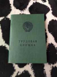 Трудовая -  книжка.