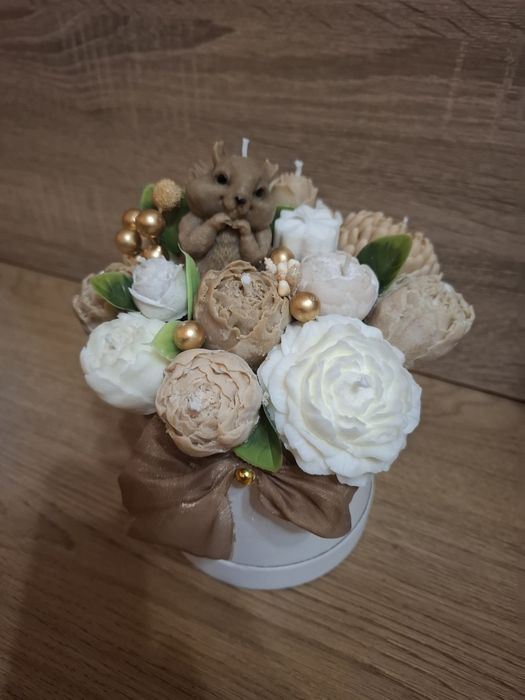 Букети от соев восък