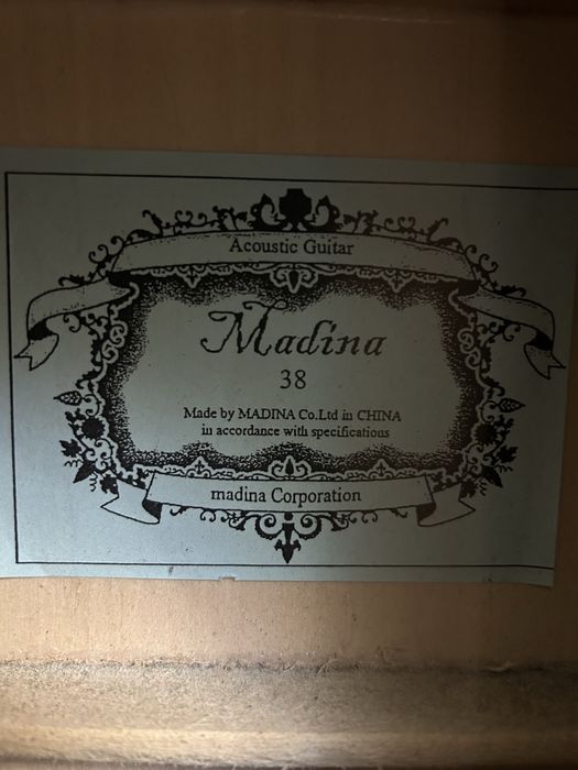 Гитара 38 размер