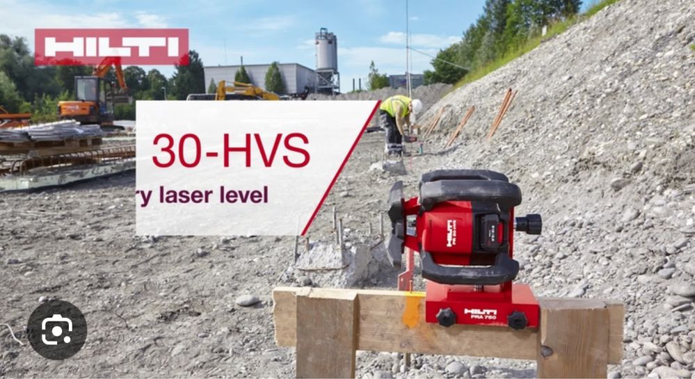 Kit nivela laser rotativ Hilti PR 30-HVSG A12 #2181022
