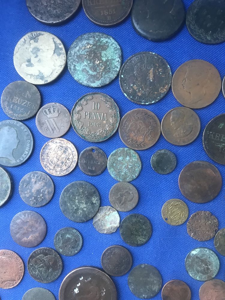 Monede vechi si rare 92 buc