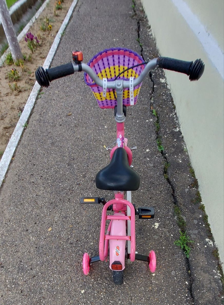 Bicicletă de copii PUKY cadru din oțel pe 12 inchi