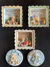 Set tablouri farfurii Cherished Teddies