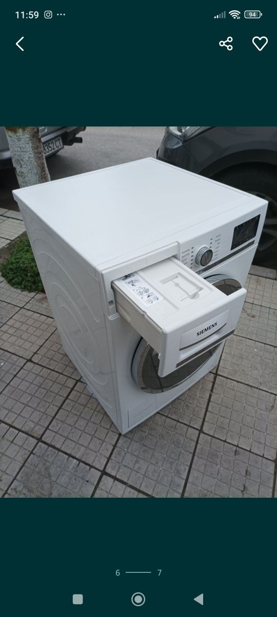 Комплект пералня и сушилня siemens IQ 800