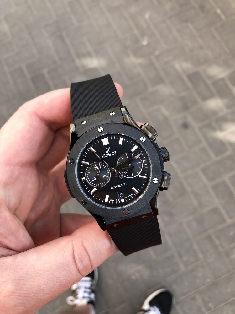 HB Classic Fusion Chronograph Black Magic 44 mm