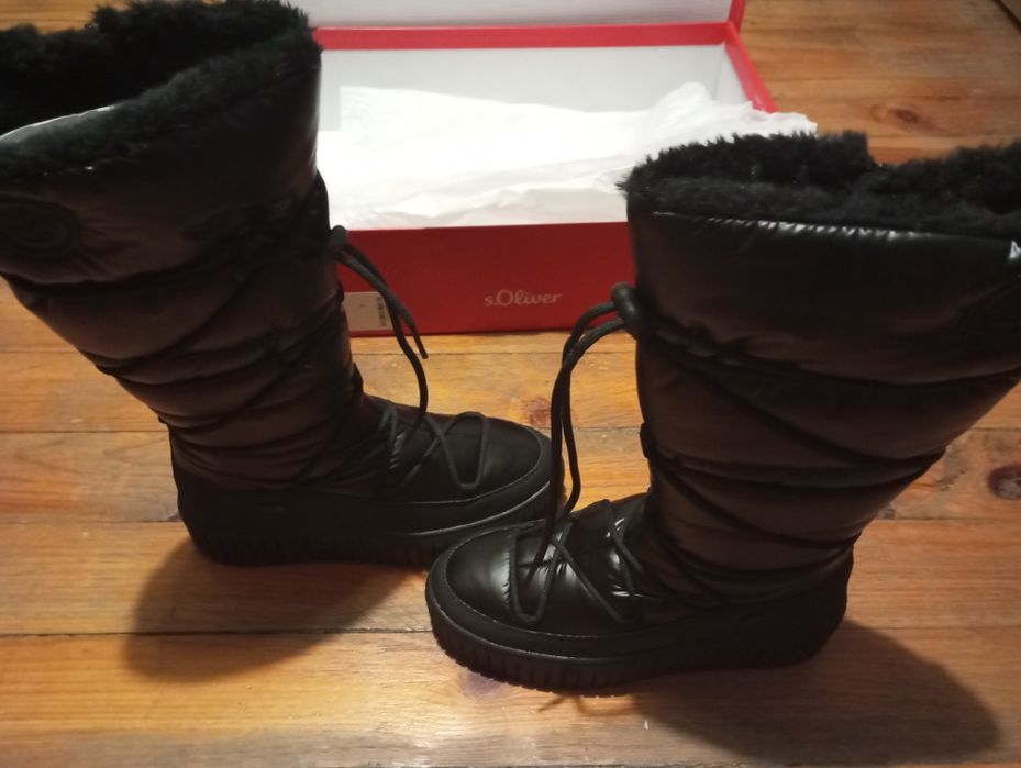 St.Oliver чисто нови ботуши с много дебела вътрешна подплата