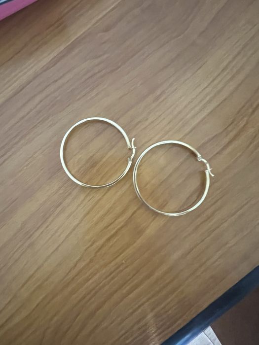 Vand cercei de aur 14k