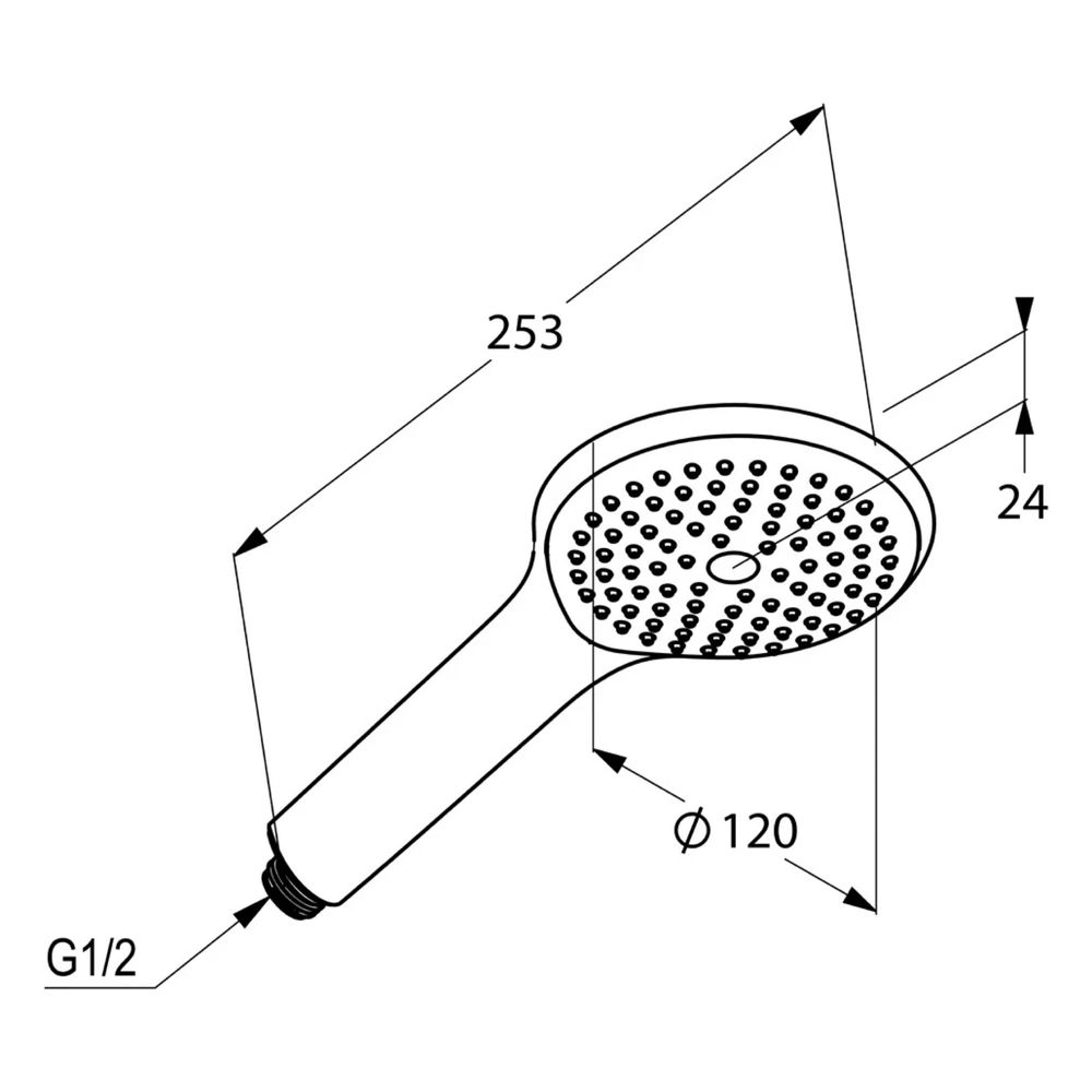 Para dus Kludi Freshline cromat noua