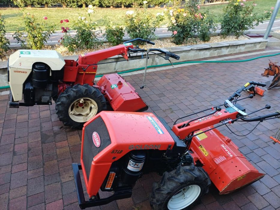 Motocultor Goldoni jolly 10 cai iar Barbieri 14 cai.