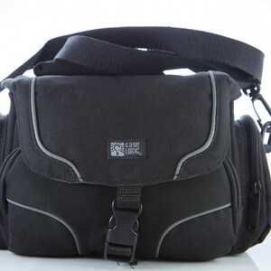 Geantă foto Case Logic de umar, neagră,  pt cameră foto/video