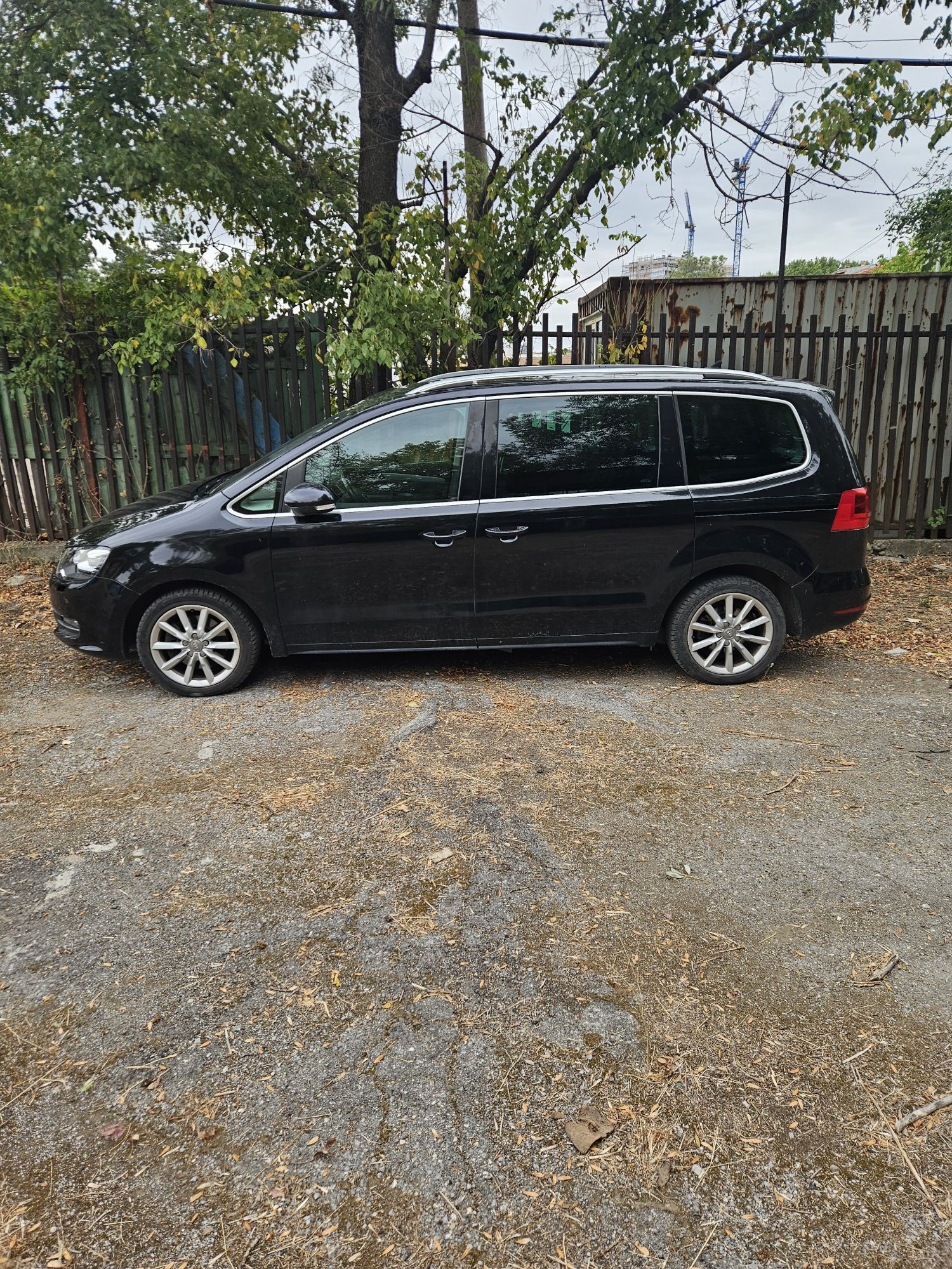 Vw sharan 2.0tsi dsg с кожа на части фолсваген шаран