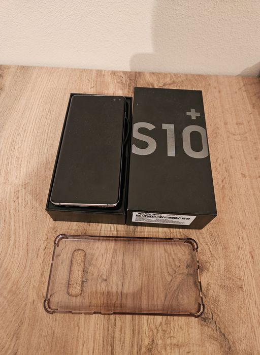 SAMSUNG Galaxy S10 Plus, 128GB, 4G, 8GB RAM, Dual SIM Prism Black
