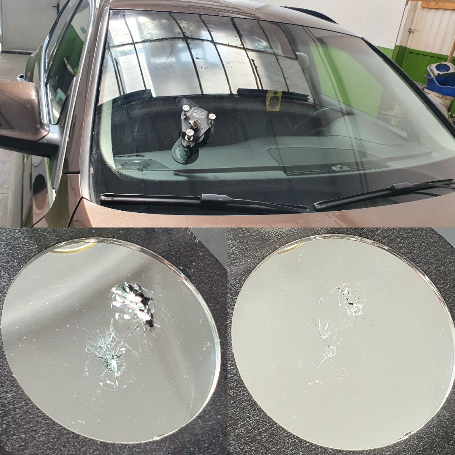 Reparații parbrize la domiciliu