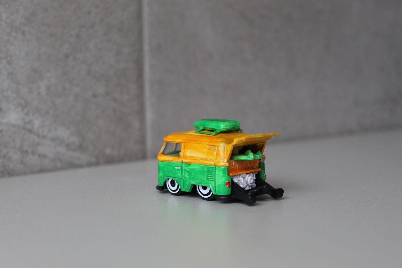 Custom Hot Wheels Vw Kool Kombi