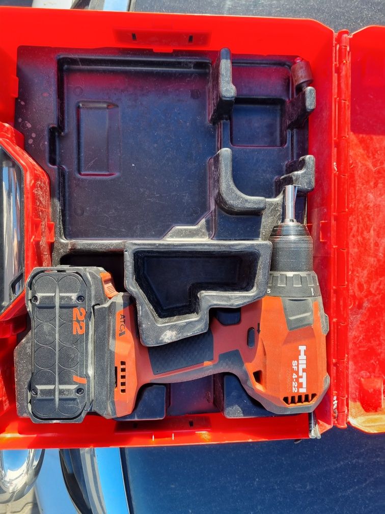 Hilti SF 4 -22 nuron + baterie de 5 Ah + cutie