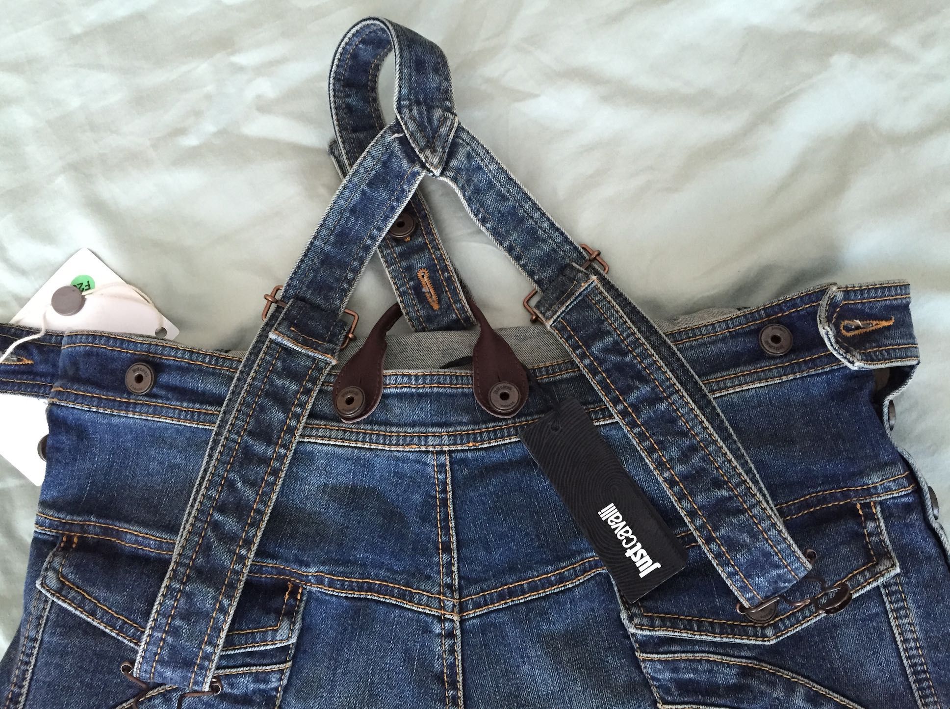 Дънков гащеризон Just Cavalli, XS - S - M - L, нов