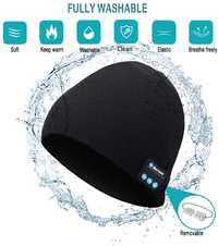 Музикална Bluetooth шапка Beanie шапка с микрофон и стерео слушалки