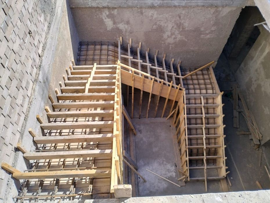 Монолитные лестницы