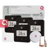 Automatizare Incalzire Pardoseala Q20, 8 zone, 4 Termostate Q30