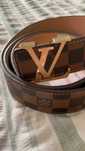 Чисто Нов колан Louis Vuitton унисекс уникална катарама дължина 120см.