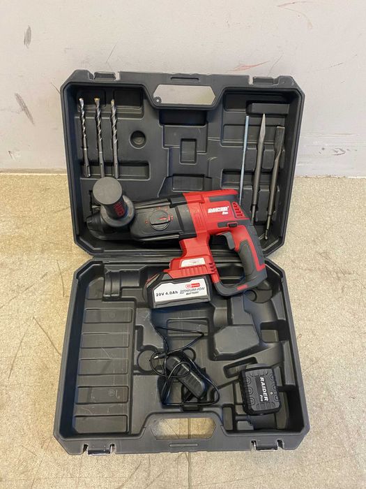 R20 Перфоратор безчетков SDS-plus 3J 4 функц. 1x4Ah/ Циркуляр ръчен