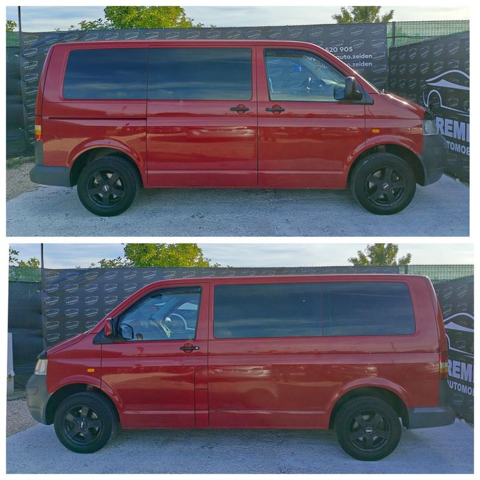 VW Transporter 1.9 TDI 102 CP /8+1 L/Aer condiționat/Sirocco/Cârlig