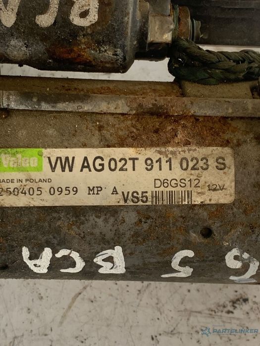 Electromotor VOLKSWAGEN GOLF V 1K1 2003 - 2009 1.4 16V BCA VAG 02T911023S