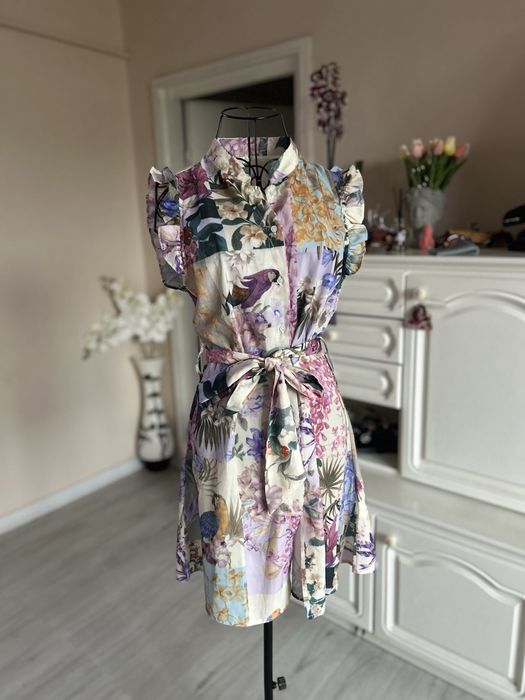 Rochie imprimeu floral marimea S, noua
