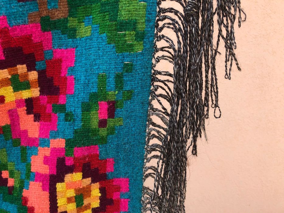 covor de perete țesut manual